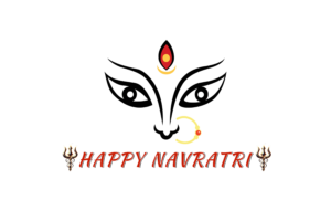 Happy Navratri text png free download