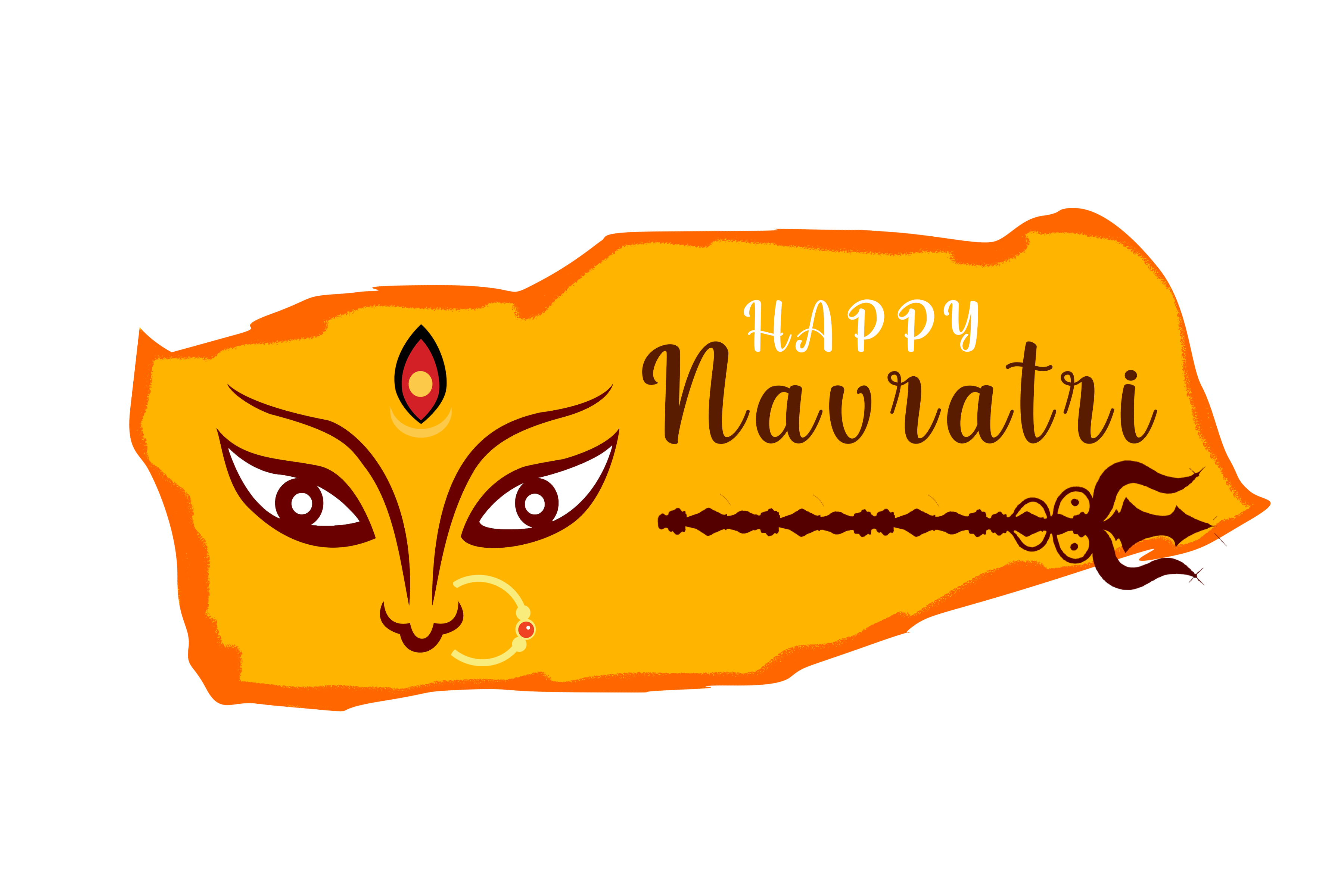 Happy Navratri wishes png