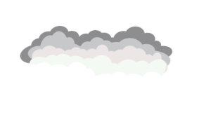 Multi layer clouds PNG Vector