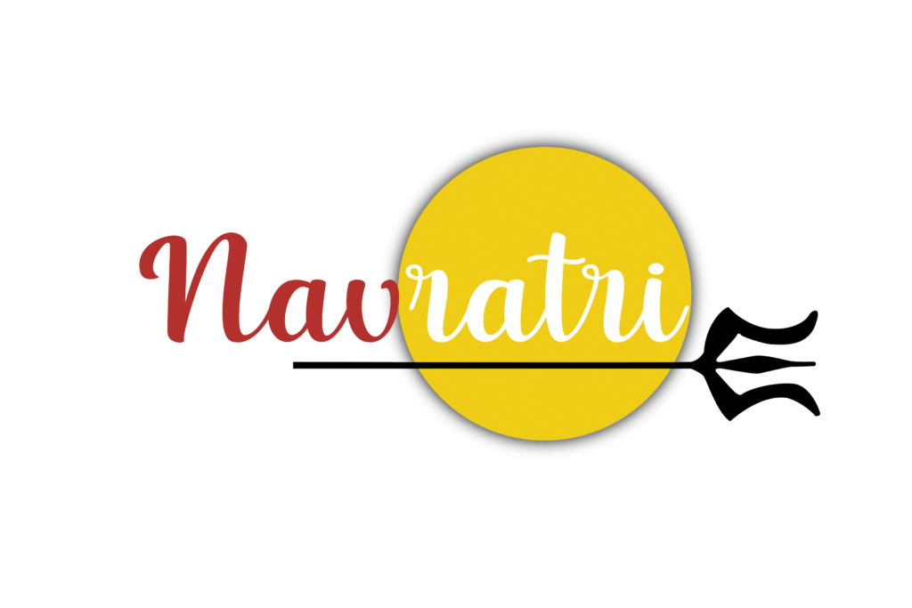 Navratri calligraphy png