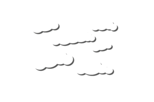 clouds vector image free download