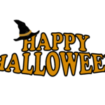 Happy Halloween text png