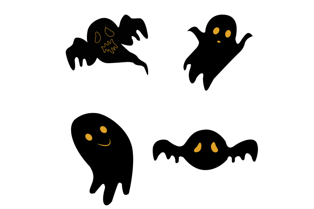 Scary Bat Vector design for Halloween Event Png